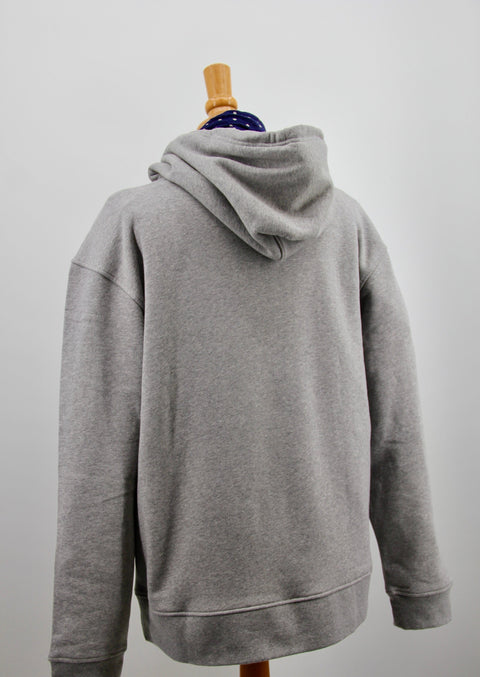 BACK VIEW OF HOODED SWEATSHIRT, PART OF THE SCHOOLOFLIFEPROJECTS COLLECTION