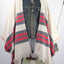 PONCHO SAO LOURENCO IN 50% ORGANIC COTTON AND 50% SHEEPWOOL (OFF WHITE)